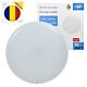 Plafoniera a LED Wi-Fi PNI D-Light CL2436T, RGBW, 36W, dimmerabile con cuscinetto adesivo blu incluso.