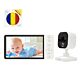 Pacchetto video Baby Monitor PNI BM500 Schermo wireless da 5 pollici 2.4GHz e bandiera per sticky pad
