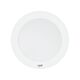 PNI D-Light CL2412S Plafoniera LED 12W, Rotonda, 6400K, Alimentatore 230V, Bianco