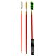 Kit di pulizia per pistola PNI Hunting H12 con 3 spazzole incluse per pistole calibro 12