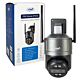 Telecamera di videosorveglianza PNI House IP578 con Wi-Fi, PTZ, doppia lente 8MP + 8MP, zoom ottico 10X