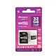 Scheda di memoria MicroSD PNI da 32 GB con adattatore SD
