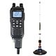 Kit stazione radio CB portatile PNI Escort HP 92 multi standard 4W, 12-24V AM-FM con antenna CB PNI ML70 con magnete