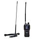 PNI Escort HP 102 stazione radio portatile multi-standard CB, 4W, 12V-24V, AM-FM con antenna PNI Extra 45 CB con magnete