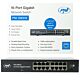 Switch PNI SW016, 16 x 10/100/1000 Mbps, Gigabit, custodia in metallo