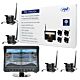 Kit di videosorveglianza wireless PNI TRK504 per DVR camion con monitor LCD e 4 telecamere