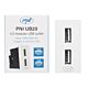 Presa di alimentazione 2 x USB PNI UB20, 5V 2,4A