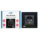 Presa da incasso semplice PNI WP101B, con cornice in vetro, 16A, 3700W, 230V, nero
