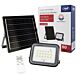 Riflettore LED PNI GreenHouse WS50 PRO 50W con pannello solare 6W, batteria 5000mAh, 800lm, telecomando, temporizzatore e luminosità.