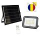Kit riflettore LED PNI GreenHouse WS50 PRO da 50W con pannello solare da 6W e bandierina adesiva inclusa.
