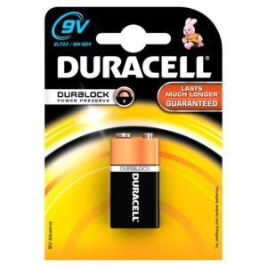 Batteria Duracell Duracell alcalina 9V