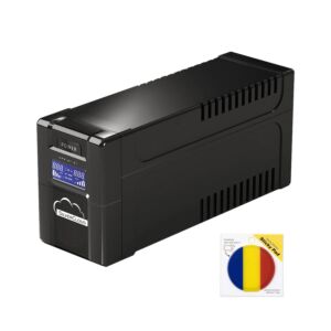 Pacchetto UPS SilverCloud SafePC 650AVR Potenza 360W e flag del sticky pad inclusi