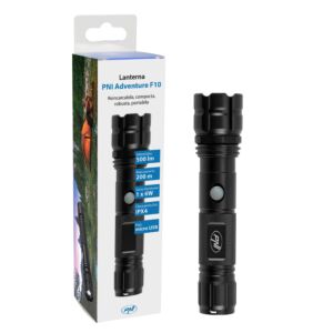 Torcia a led in alluminio PNI Adventure F10