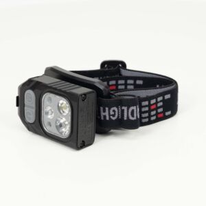 Torcia frontale in alluminio PNI Adventure F76S 1100lm a led con batteria