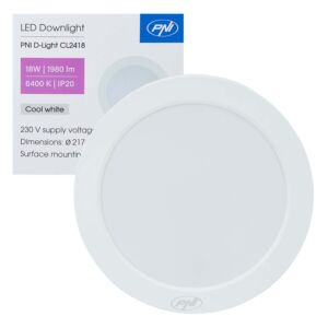 Lampada da soffitto a LED PNI D-Light CL2418