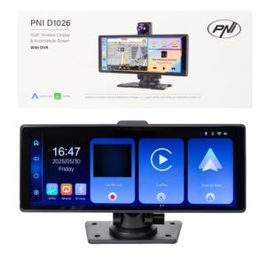 Monitor per auto con DVR PNI D1026
