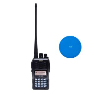 Stazione radio portatile VHF-UHF Alinco, PNI