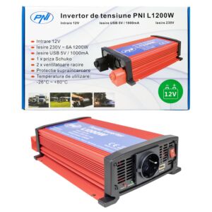 Inverter di alimentazione PNI L1200W 12V