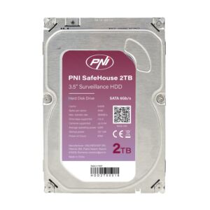 Disco rigido interno PNI SafeHouse 2 TB 3,5
