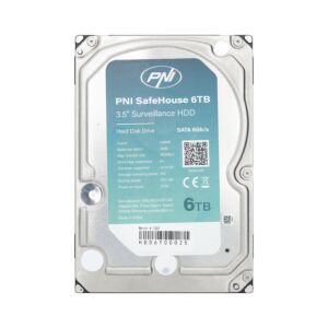 Disco rigido interno PNI SafeHouse 6 TB 3,5