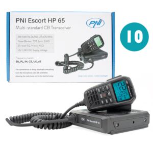 Bax con 10 stazioni radio CB PNI Escort HP 65