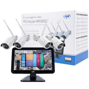 Kit di videosorveglianza PNI House WiFi650