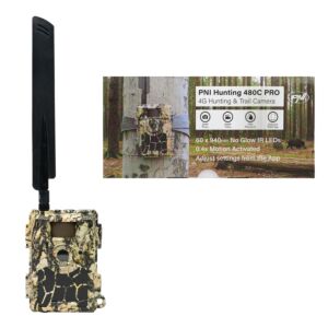 Fotocamera da caccia PNI Hunting 480C PRO, 24MP, con Internet 4G, GPS