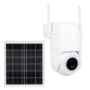 Telecamera di sorveglianza video PNI IP984S AOV 4G, batteria da 4MP 8000 mAh, comunicazione bidirezionale, IP66