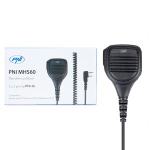 Microfono con altoparlante PNI MHS60 a 2 pin tipo PNI-M