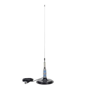 Pacchetto antenna CB PNI ML170, lunghezza 168 cm, 26-30 MHz, 1000W e base magnetica PNI 170/PL