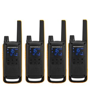 Stazione radio portatile PMR Motorola TALKABOUT T82 Extreme Quad set con 4 pz