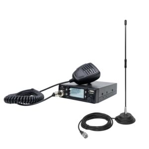 Pacchetto stazione radio USB CB PNI Escort HP 9700 e antenna CB PNI Extra 40 con base magnetica