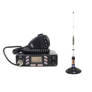 Pacchetto stazione radio CB PNI Escort HP 6800 ASQ, 12/24 V con antenna CB PNI ML70 con magnete