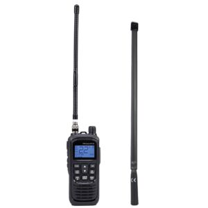Pacchetto stazione radio CB portatile PNI Escort HP 92 multi standard 4W, 12-24V AM-FM con antenna CB PNI Flex 47