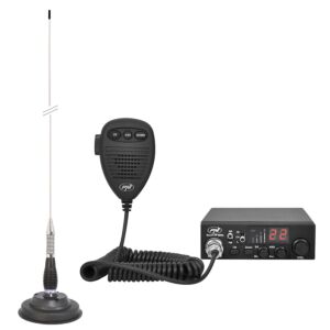 Kit CB radio CBI ESCORT HP 8000L ASQ + Antenna CB PNI ML100