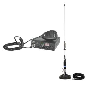 Stazione radio CB PNI ESCORT HP 8000L ASQ + antenna CB PNI S75 con magnete