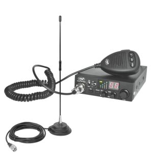 Pacchetto stazione radio CB PNI Escort HP 8000L ASQ + antenna CB PNI Extra 40 con magnete