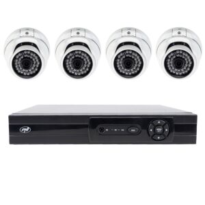 Anlapus 4 X 20 M / 65 Ft HD Multifunction Cable Video Surveillance