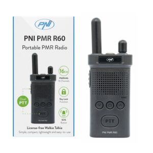 Stazione radio portatile PNI PMR R60 446 MHz, 0,5 W