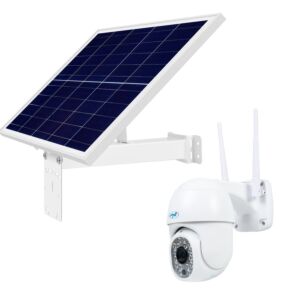 Kit di videosorveglianza wireless PNI IP440 e pannello solare fotovoltaico PNI PSF6020A.