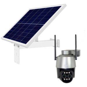 Pacchetto di telecamere di videosorveglianza wireless IP574 per la Casa PNI e pannelli solari fotovoltaici PNI PSF6020A