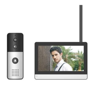 Videocitofono wireless intelligente PNI SafeHome PT770 WiFi HD