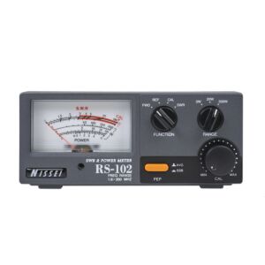 Nissei RS-102 SWR 1.8-200Mhz Wattmetro 0-200W Riflettometro PNI