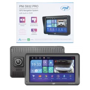 Sistema di navigazione GPS con DVR integrato PNI S932 PRO schermo da 7 pollici