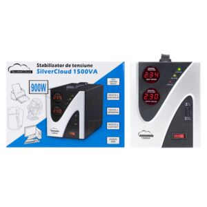 Stabilizzatore di tensione SilverCloud 1500VA