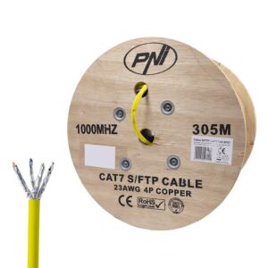 Cavo S/FTP CAT7 PNI SF07, 10 Gbps, 1000 MHz