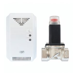 Kit per sensore di gas PNI Safe House da 200 3/4 pollici e elettrovalvola