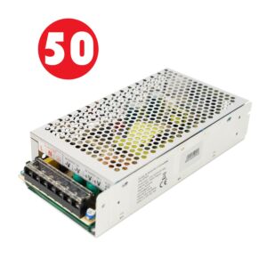 Sorgente di tensione switching stabilizzata PNI ST10A 230V a 12V 10A stabilizzata per sistemi di sorveglianza