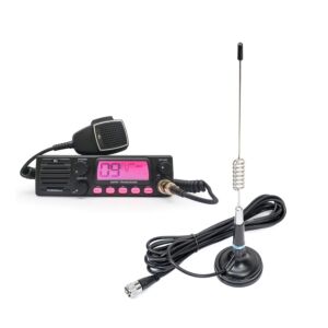 Kit stazione radio CB TTi TCB-900 EVO + antenna CB PNI ML29, lunghezza 34 cm