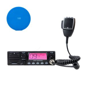 Pacchetto Radio CB TTi TCB-900 EVO + Tappetino adesivo regalo Blu